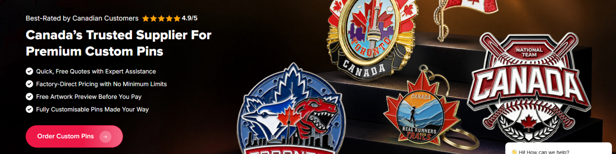 Enamel Pins Canada