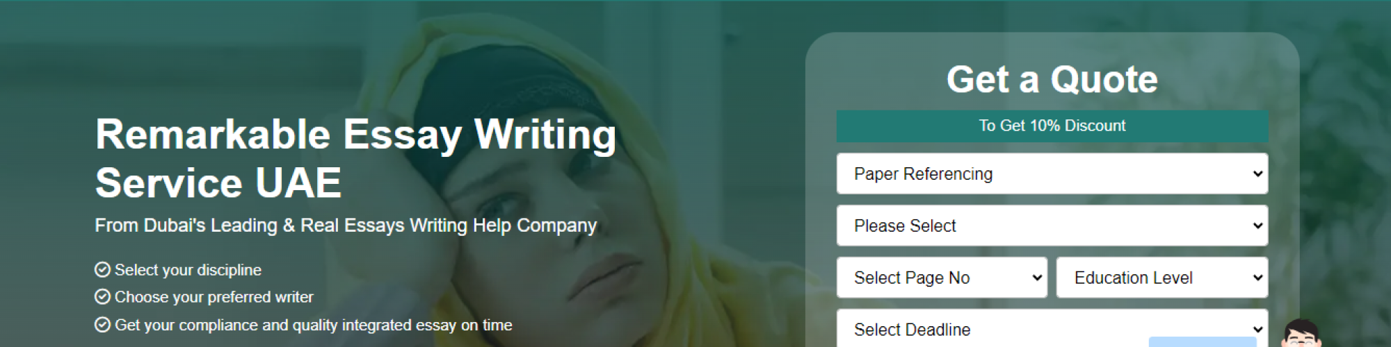 Essay Writing Service UAE